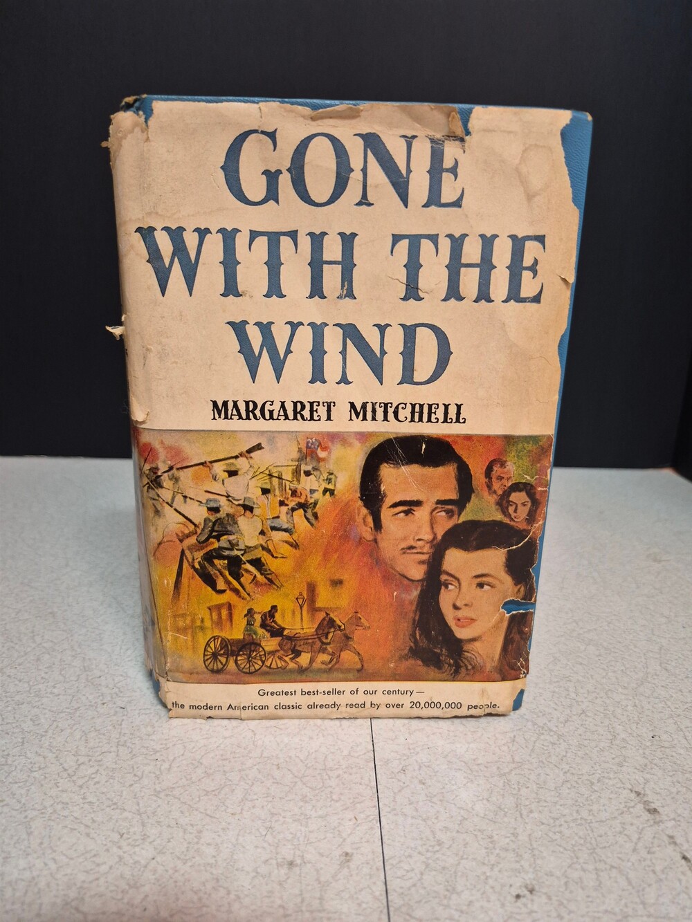 Gone With The Wind Margaret Mitchell Vintage Book with Dust Jacket